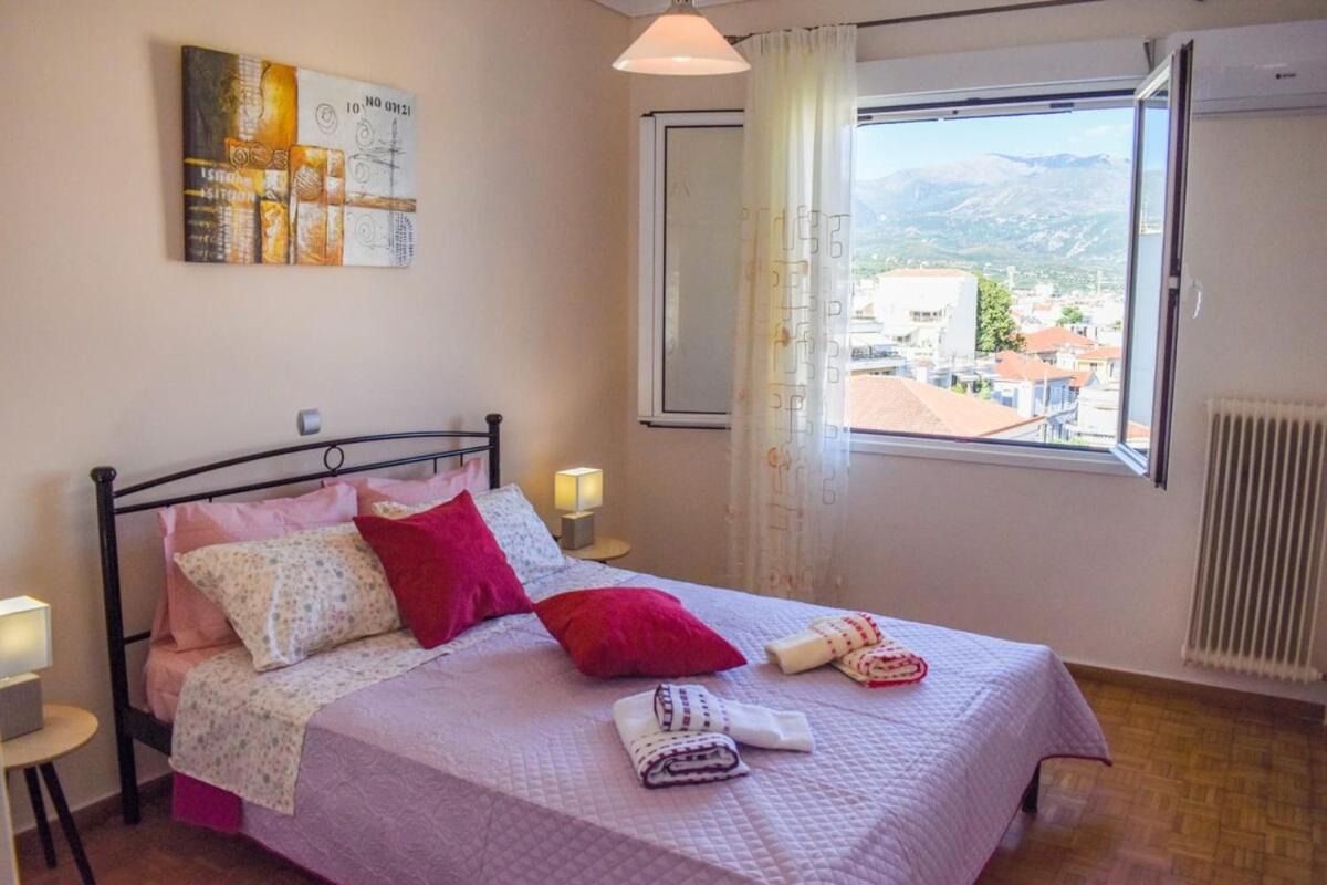 Cozy Flat On The Main Square, 10Min To The Sea Villa Kalamata Dış mekan fotoğraf